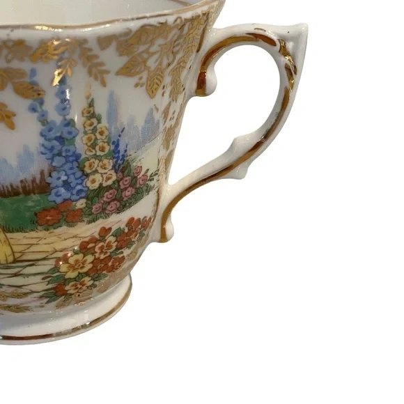 Vintage Colclough Bone China Teacup and Saucer, Pattern 6780 - Picture 3 of 13